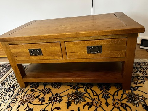 Solid oak coffee - oak, chunky