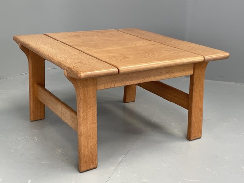 Vintage oak coffee table retro - table,