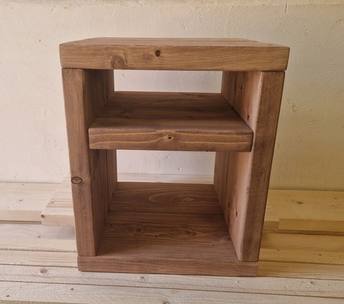 Cube bed side nightstand lamp - cube,