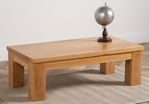 Dakota chunky oak large coffee - oak,