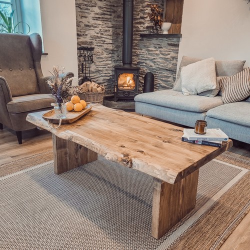 Live edge chunky rustic - edge, farm