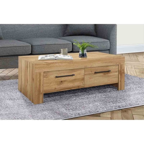 Oak coffee table - coffee, 4