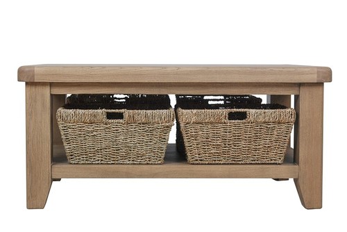 Homestead smoked oak bookcase - smoked,