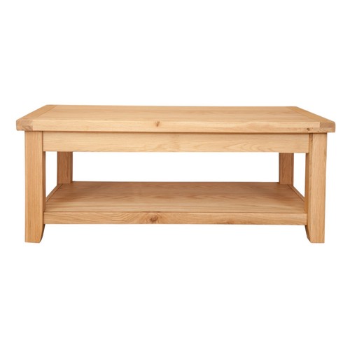 Coffee table solid oak pine - solid,