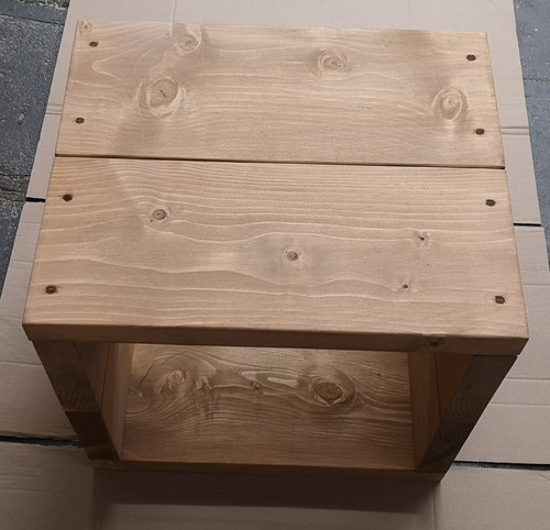 Large cube coffee table - coffee,