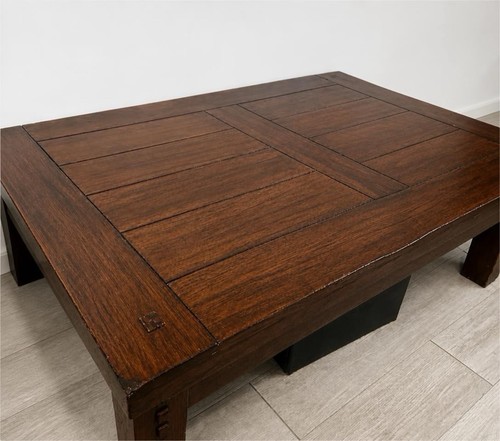 Rectangular dark oak - dark,