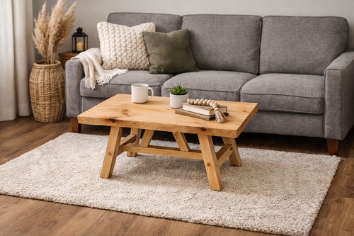 Solid wood coffee - table,