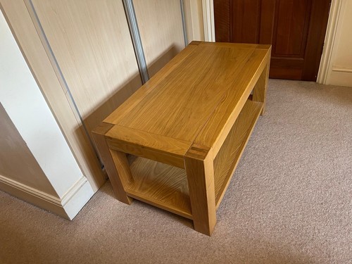Solid oak two - solid, two-tier